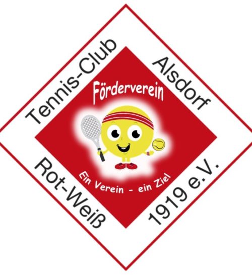 Tennis-Club-RW-rot-weiss-Alsdorf-Foerderverein-Logo-768x756
